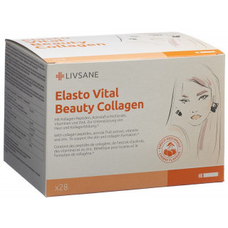 Livsane Elasto Vital Beauty Коллаген Ампер 28 шт