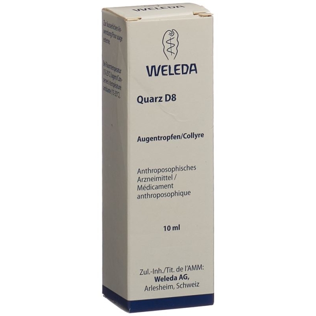 Weleda Quartz Gtt Opht D 8 10 мл