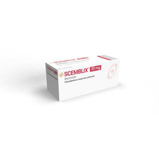 SCEMBLIX пленочная таблетка 20 мг