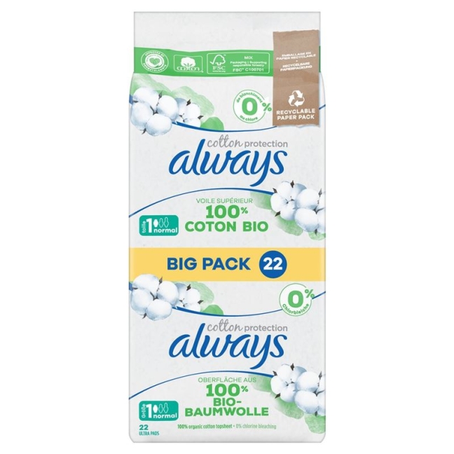 ALWAYS Ultra Binde Cot Normal BigP (neu)
