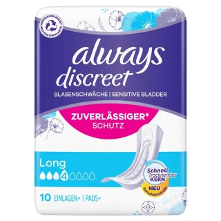 ALWAYS Discreet Inkontinenz Long