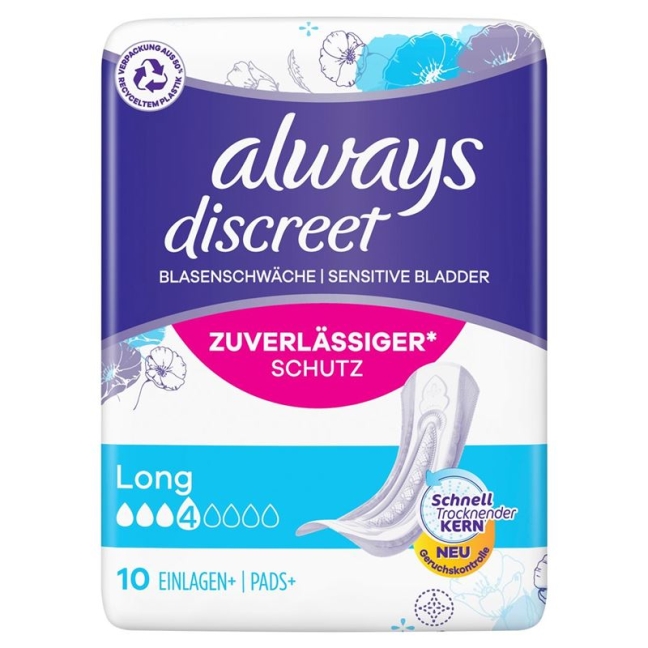 ALWAYS Discreet Inkontinenz Long