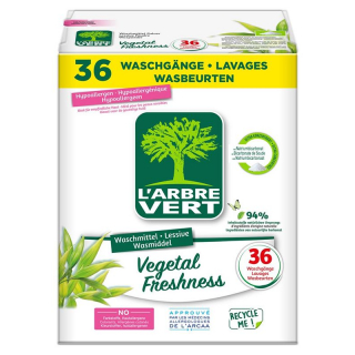 Стиральный порошок L&#39;ARBRE VERT Vegetal Fresh