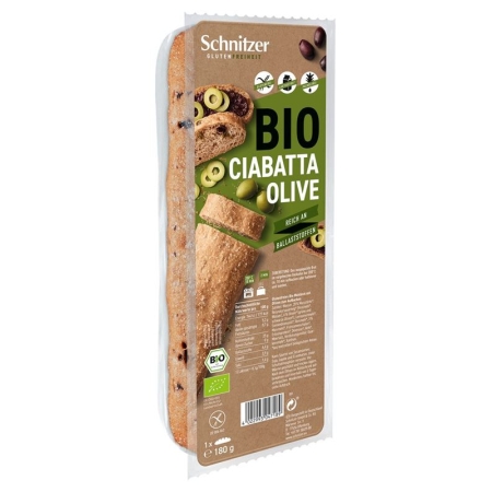 SCHNITZER Bio Ciabatta Olive