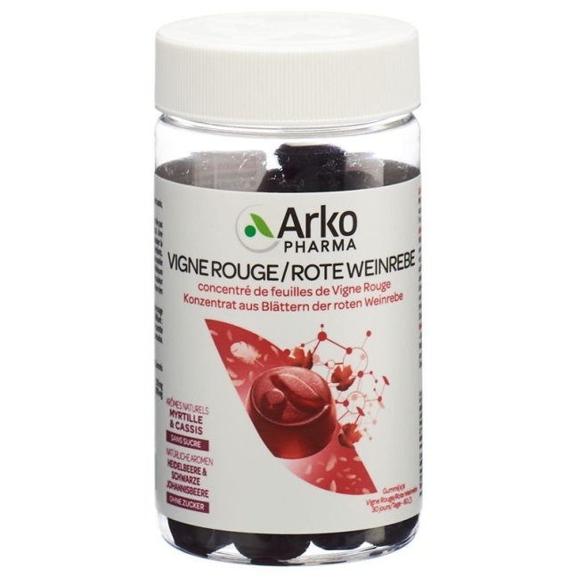 ARKOGUMMIES Rote Weinrebe