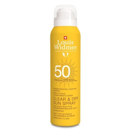 WIDMER Clear&Dry Sun LSF50 parf