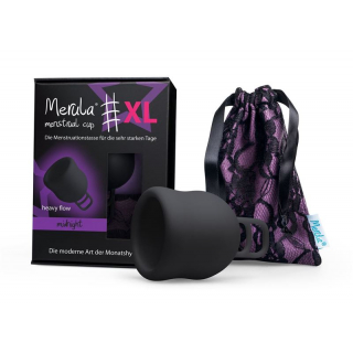 MERULA Menstruationstasse XL midnight black