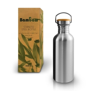 BAMBAW Edelstahlflasche 500ml