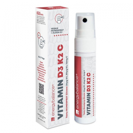 ENERGYBALANCE Vitamin D3 K2 C Mundspray