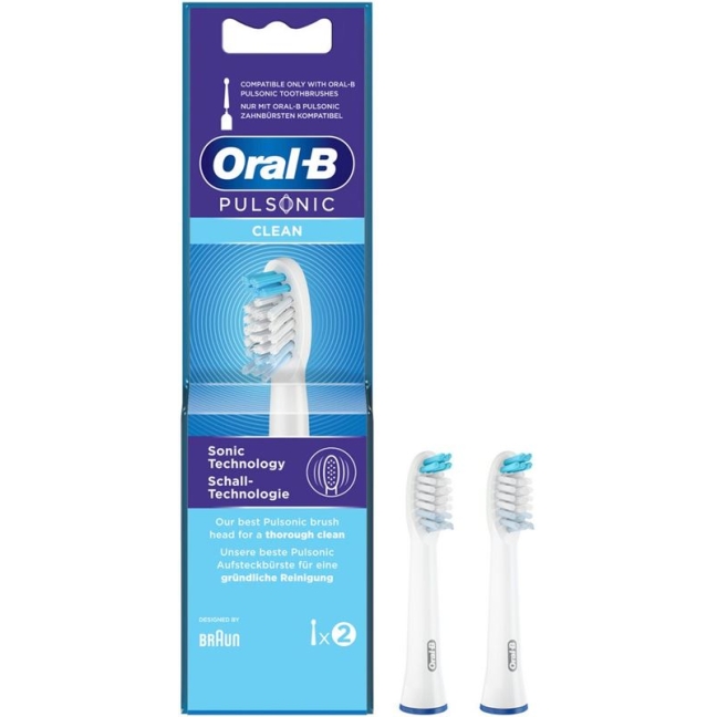 ORAL-B Aufsteckbürsten Pulsonic Clean (neu)