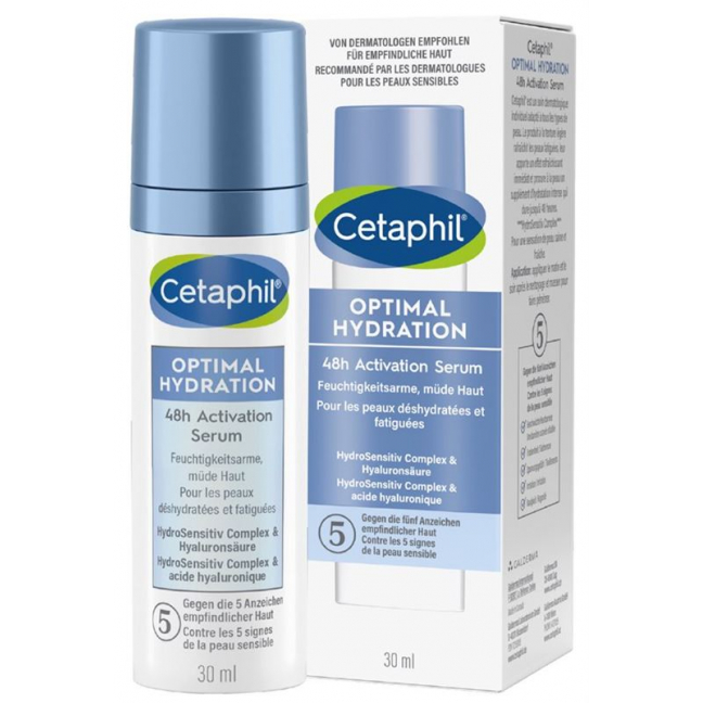 CETAPHIL Optimal Hydration 48-часовая сыворотка для активации