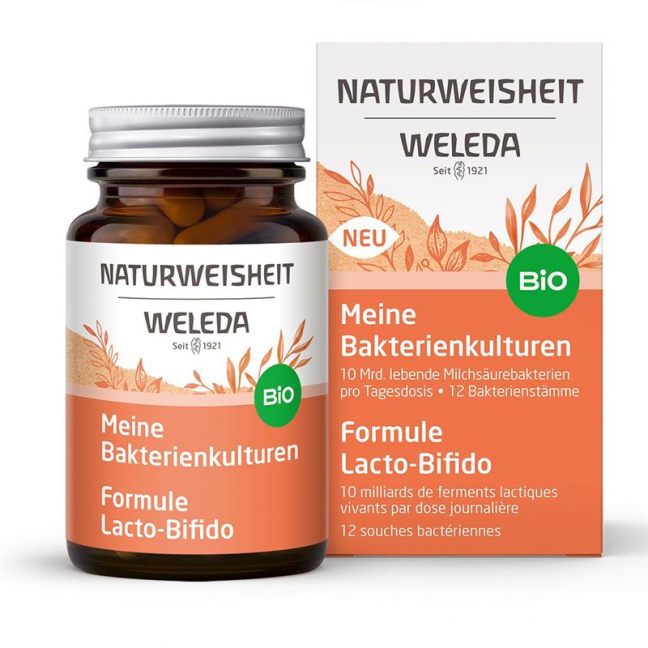 WELEDA Natural мудрости капсулирует бактериальные культуры