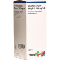 Levetiracetam Mepha 100 mg/1ml 300 ml Levetiracetam Mepha 100 mg/1ml 300 ml