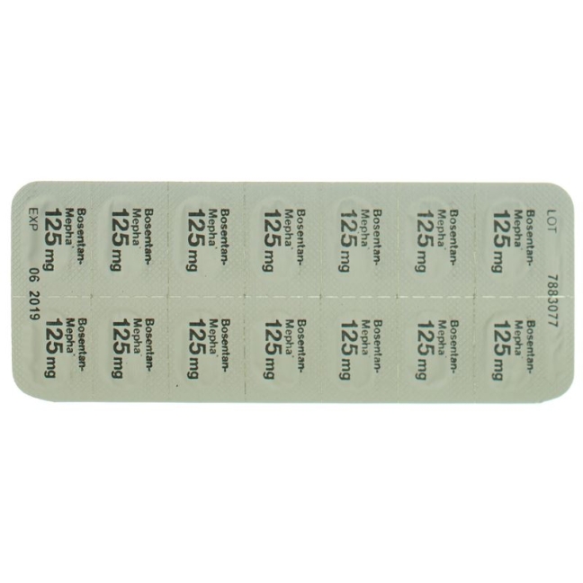 Bosentan Mepha Lactab 125mg 56 Stück