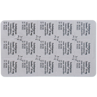 Escitalopram Sandoz Schmelztabletten 10mg 30 Stück