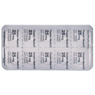 Clozapin Mepha Tabletten 25mg 50 Stück