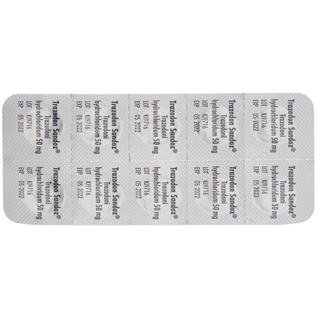 Trazodon Sandoz Tabletten 50mg 30 Stück