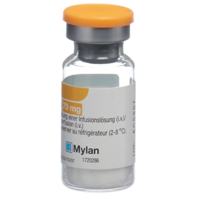 Caspofungin Mylan Trockensubstanz 70mg Durchstechflasche