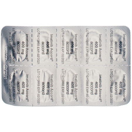 ИМАТИНИБ Аккорд пленочные таблетки 400 мг
