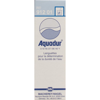 Полоски для определения жесткости воды Aquadur 0°d-25°d 100 шт.