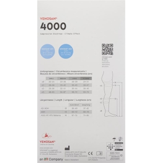 Venosan 4001 A-GH KKL1 L длинный открытый сафьян 1 пара