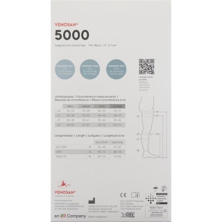 VENOSAN 5002 A-GH KKL2 L длинный открытый сафьян 1 пара