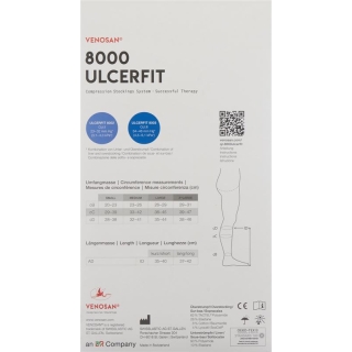 Venosan 8002 Ulcerfit Set A-d Kkl2 M Short