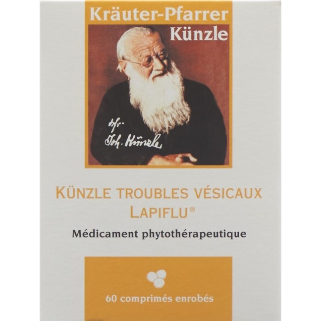 Künzle Blasenbeschwerden Lapiflu Filmtabletten 60 Stück