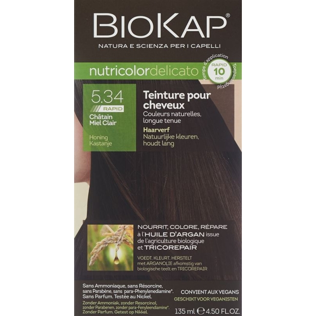 Biokap Nutricolor Delicato Rapid Honigka Br 135ml