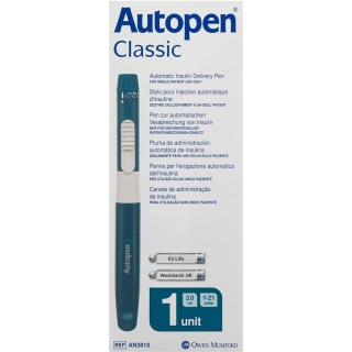 Инъекционное устройство Autopen Classic 1 шаги