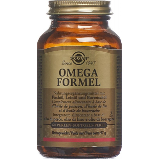 Бутылка Solgar Omega Formula Pearls 60 шт.