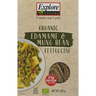 Explore Cuisine Fettuccine Edamame&mungo Bio 200g