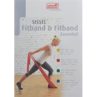 Sissel Fitband 7.5cmx2m Red Medium