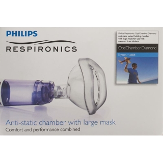 Optichamber Diamond M Lite Touch Maske Ab 5j & Erwachsene