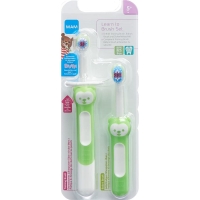 Набор зубных щеток MAM Learn to Brush 5+ месяцев Набор зубных щеток MAM Learn to Brush 5+ месяцев
