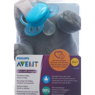 Avent Philips Snuggle + ультрамягкий уплотнитель бирюзовый