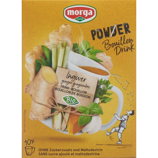 Morga Powerpowder Bouillondri Ingw Bio 10 Beutel 4g