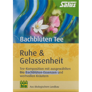 Salus Bach flowers tea Calm Relax Organic bag 15 pieces