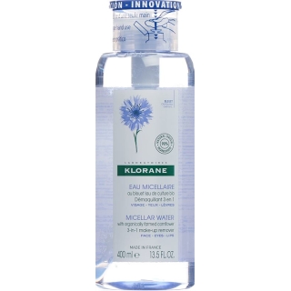 Klorane Bleuet Micella lotion face eye 400ml