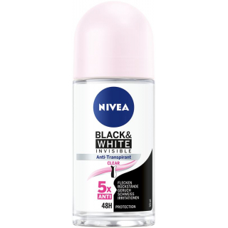 Женский дезодорант Nivea Invisible for Black &amp; White Clear Roll-on 5