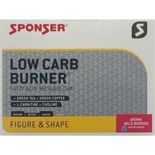 Sponser Low Carb Burner Pulver Wild Berries 20x 6g