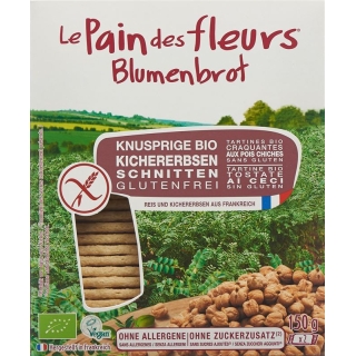 Blumenbrot Knusprige Schnitten Kichererbsen 150g