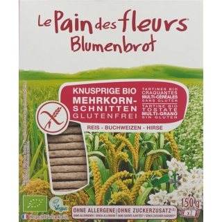 Blumenbrot Knusprige Schnitten Mehrkorn 150g