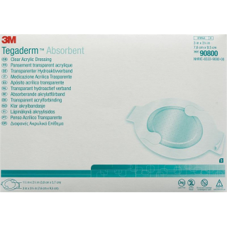 3M Tegaderm Absorb Wundverband 7.6x9.5cm 5 Stück