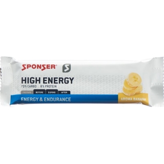 Sponser High Energy Bar Banane 45g