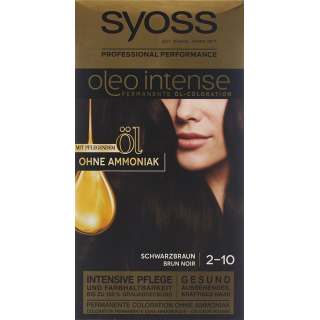 Syoss Oleo Intense 2-10 Black Brown