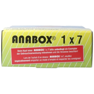 Anabox Medidispenser 1x7 Tuer D/f/i Disp 12 Stück