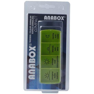 Anabox Medidispenser Compact Tagesbox Grösse 4 F D/f/i