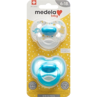 MEDELA Baby Nuggi Original 6-18 Синий