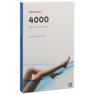 VENOSAN 4002 A-T KKL2 XL длинный закрытый черный 1 пара